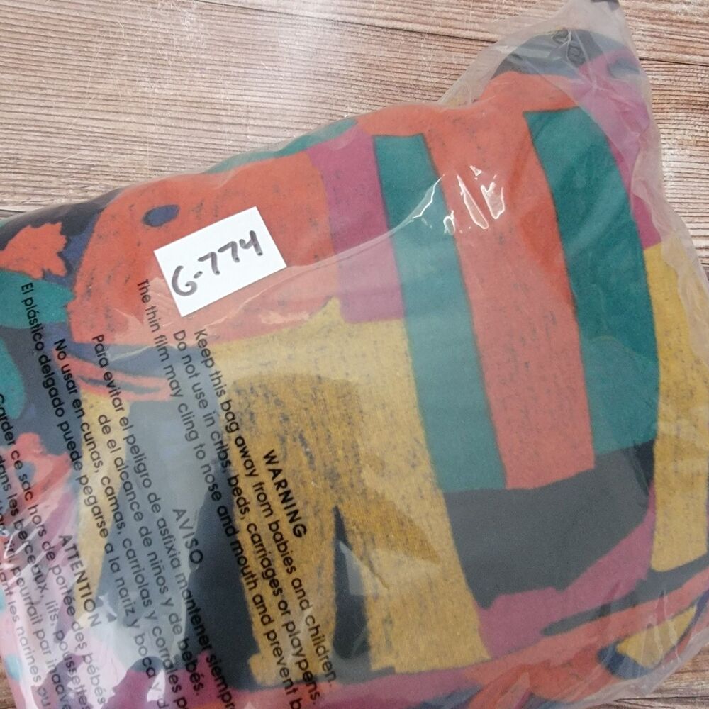 Vintage Gene Ewing BIS Pullover Womens Sz S Oversize Elephant Art Euc 80s - Picture 11 of 11